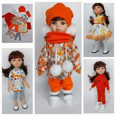 Сет одежды для куклы Паола Рейна