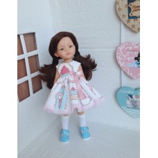 Платье "Сладости " для кукол Паола Рейна 