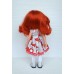 Платье "Лисички", для кукол Паола Рейна 