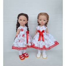 "Зайкина любовь" платья для кукол Паола Рейна 