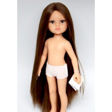 Кукла Кэрол с длинными волосами, без одежды, фабрики Paola Reina (Испания)